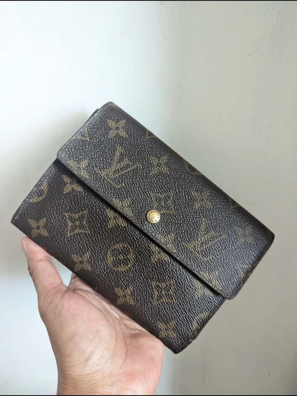 Louis Vuitton Vintage Trifold Wallet (1994, France)